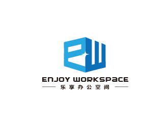 朱紅娟的Enjoy Workspace                     樂 享 辦 公 空 間 logo設(shè)計(jì)