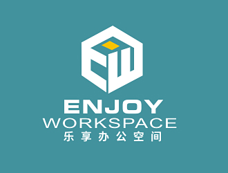 李杰的Enjoy Workspace                     樂 享 辦 公 空 間 logo設(shè)計(jì)