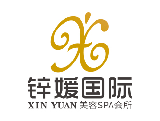 向正軍的鋅媛國際美容SPA會所logo設計