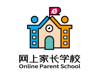 張曉明的網上家長學校logo設計