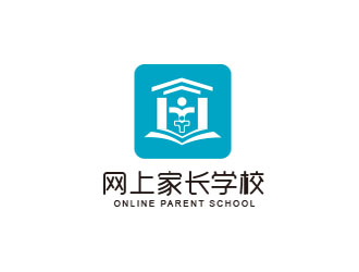 朱紅娟的網上家長學校logo設計