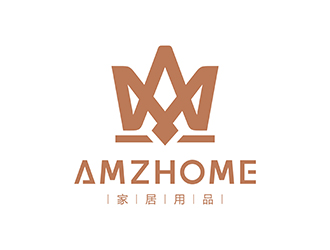 丁小鈺的AMZHOME英文字母logologo設(shè)計(jì)