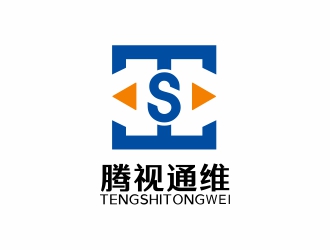 周戰(zhàn)軍的騰視通維logo設(shè)計(jì)