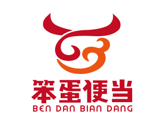 向正軍的笨蛋便當(dāng)logo設(shè)計