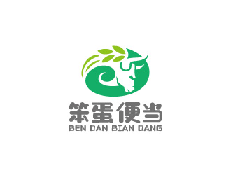 周金進(jìn)的笨蛋便當(dāng)logo設(shè)計