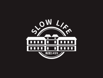 何嘉健的slow life海拔1499logo設(shè)計