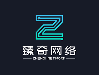 吳曉偉的杭州臻奇網(wǎng)絡科技有限公司logo設計