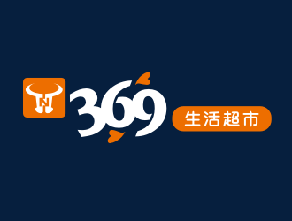 369生活超市l(wèi)ogo設計