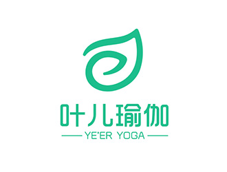 吳曉偉的葉兒瑜伽logo設(shè)計(jì)