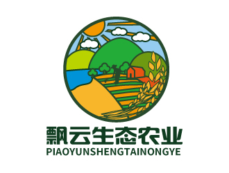 張俊的乳山市飄云生態(tài)農(nóng)業(yè)發(fā)展有限公司logo設(shè)計(jì)