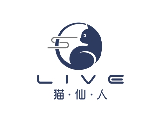 鄧建平的貓仙人livelogo設(shè)計(jì)