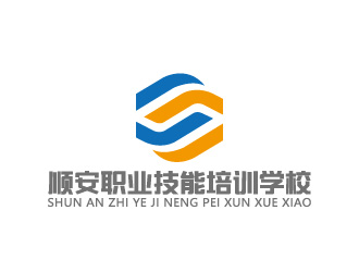 周金進的岑溪市順安職業(yè)技能培訓學校有限公司logo設計