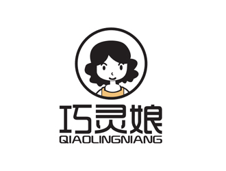 秦曉東的巧靈娘（非卡通設計）logo設計