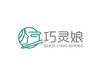 周金進的巧靈娘（非卡通設計）logo設計