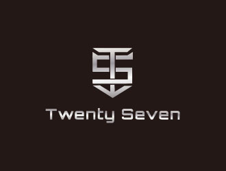 朱紅娟的Twenty Seven首飾定制logo設(shè)計(jì)