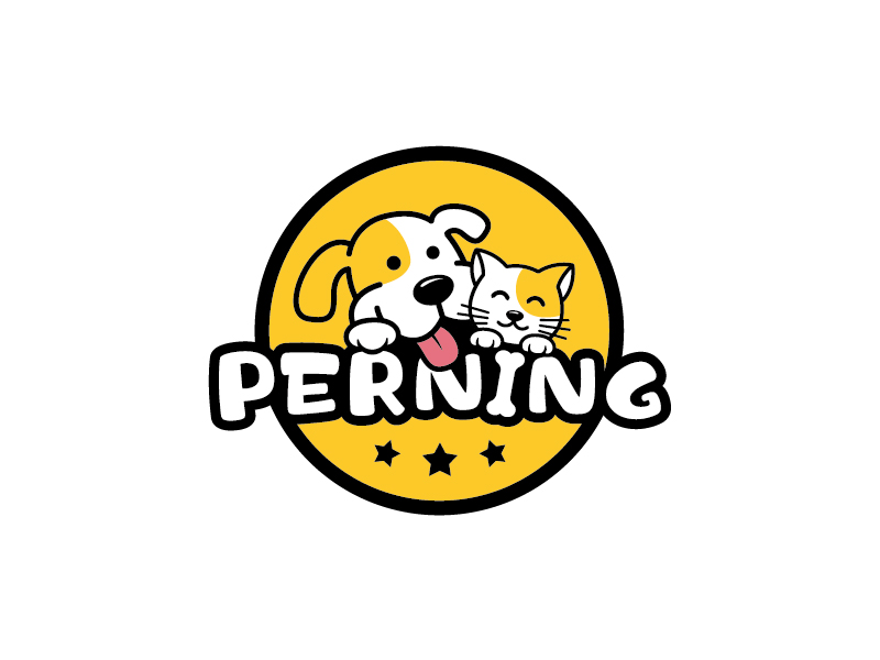 PERNING寵物用品logo設計