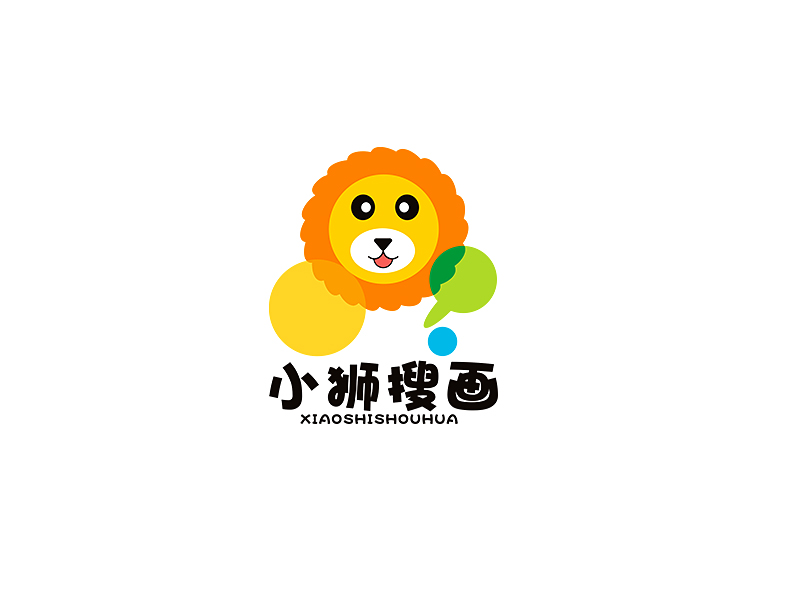 李杰的小獅搜畫logo設(shè)計(jì)