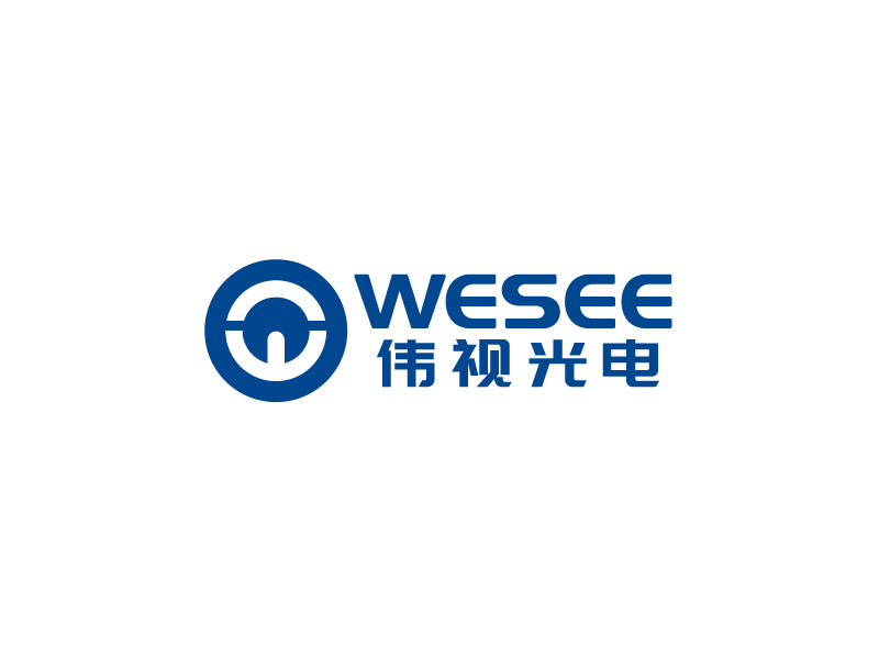 張俊的WeSee   偉視光電logo設(shè)計(jì)