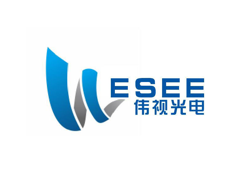 李正東的WeSee   偉視光電logo設(shè)計(jì)