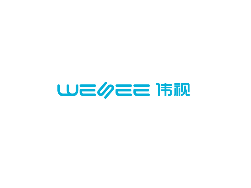 唐國強(qiáng)的WeSee   偉視光電logo設(shè)計(jì)