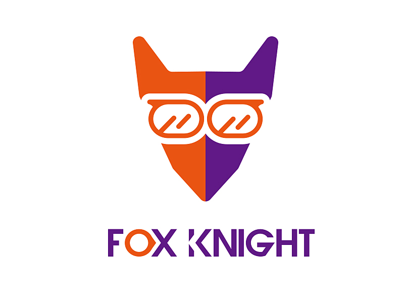 孫紅印的fox knightlogo設計