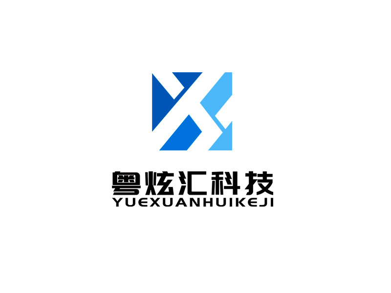 李杰的廣東粵炫匯科技有限公司logo設(shè)計