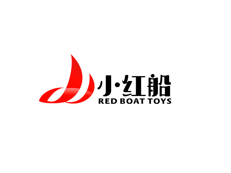 李杰的小紅船 RED BOAT TOYSlogo設(shè)計(jì)