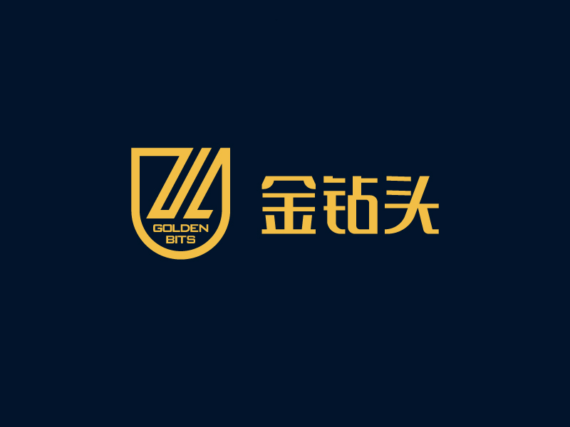 唐國強(qiáng)的金鉆頭logo設(shè)計