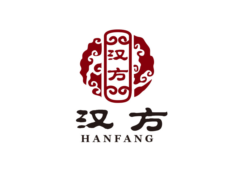 朱紅娟的HANFANG漢方logo設(shè)計(jì)