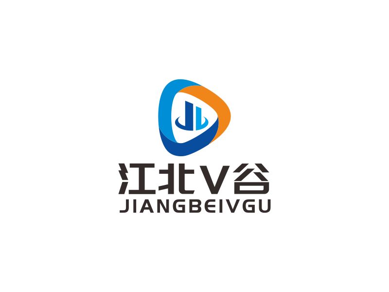 湯儒娟的江北V谷logo設(shè)計(jì)