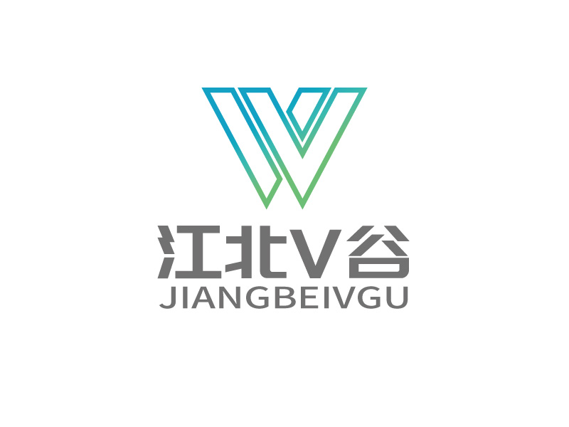 張俊的江北V谷logo設(shè)計(jì)