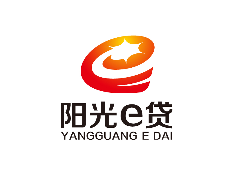 葉美寶的陽光e貸logo設(shè)計