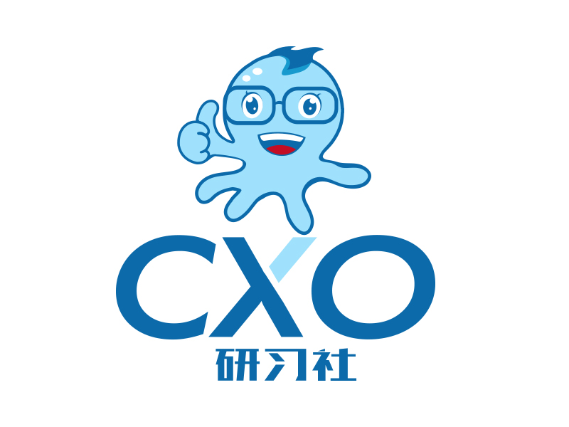 向正軍的CXO研習社培訓業(yè)logo設計