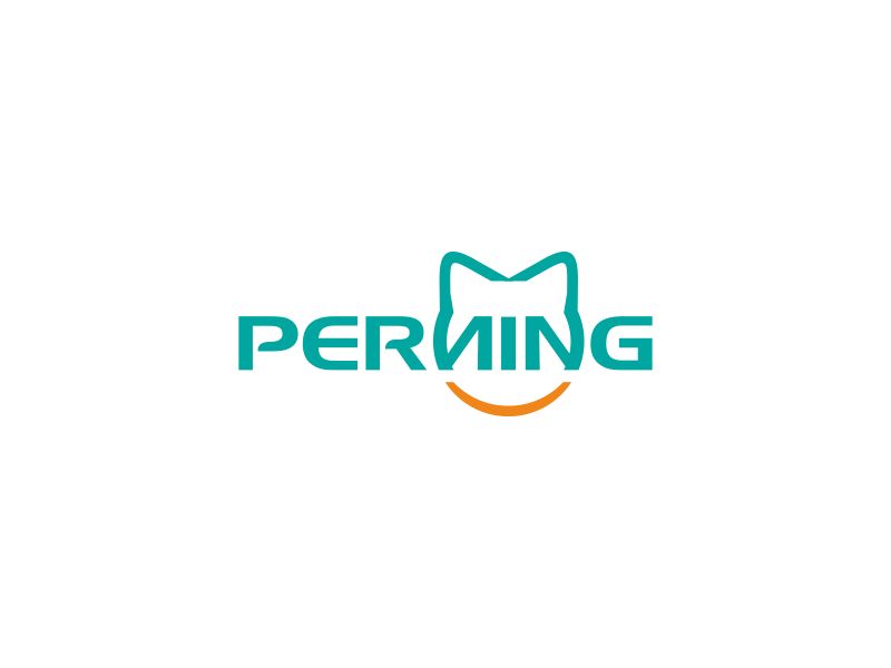 湯儒娟的PERNING寵物用品logo設(shè)計