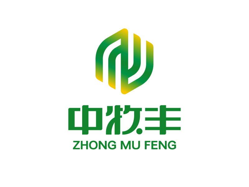 唐國強的中牧豐logo設(shè)計