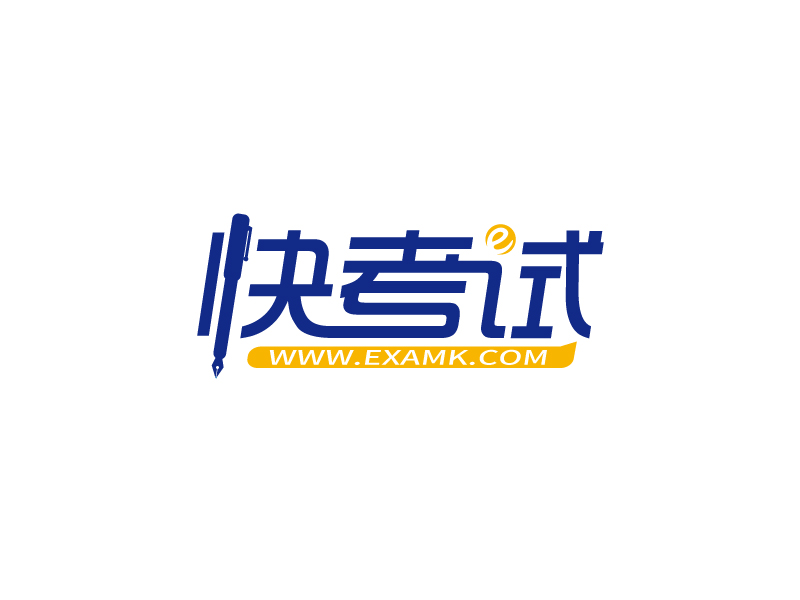 張俊的快考試logo設(shè)計