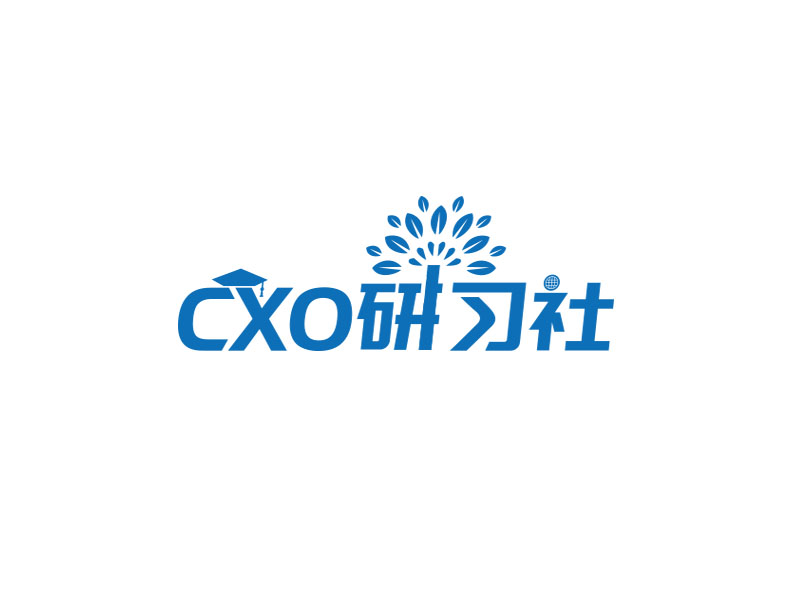 朱紅娟的CXO研習社logo設(shè)計