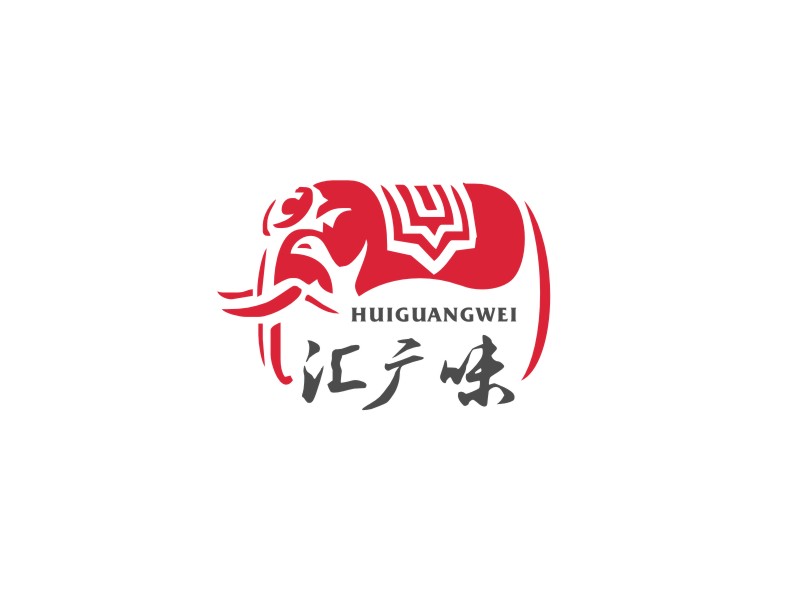 姜彥海的匯廣味logo設(shè)計(jì)