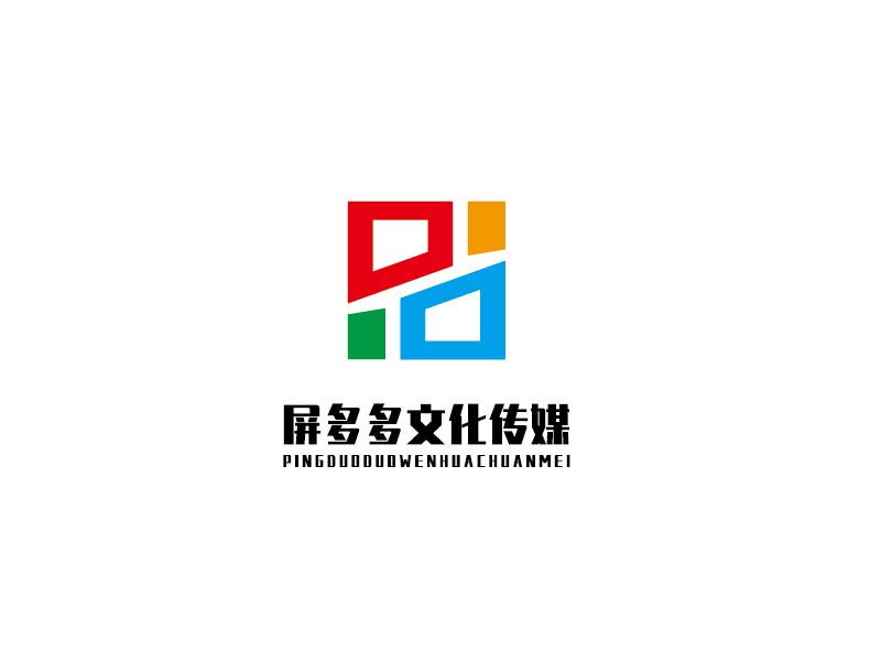 李寧的湖南屏多多文化傳媒有限公司logo設計