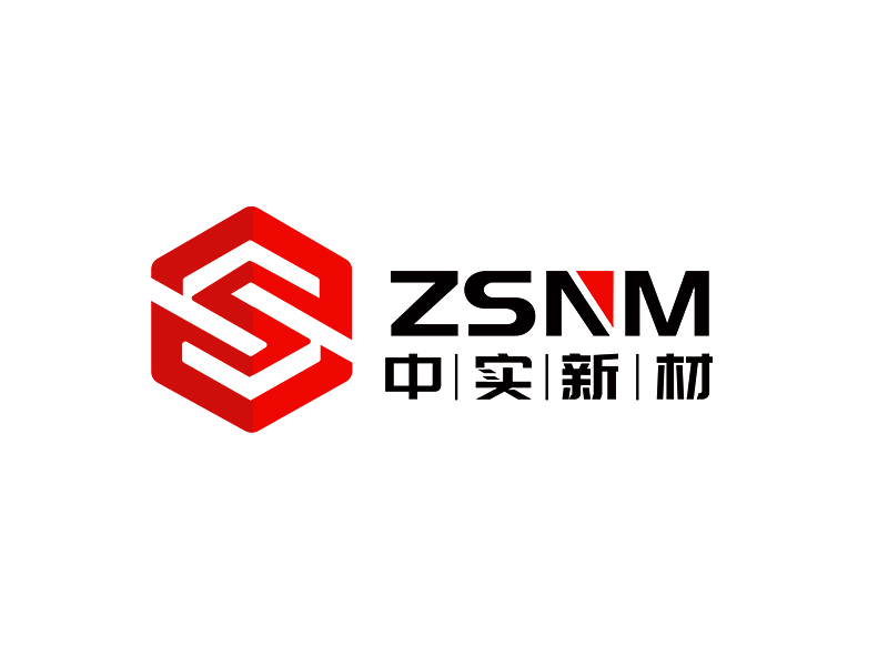 李杰的ZSNM/中實新材/中實新材（北京）科技有限公司logo設(shè)計