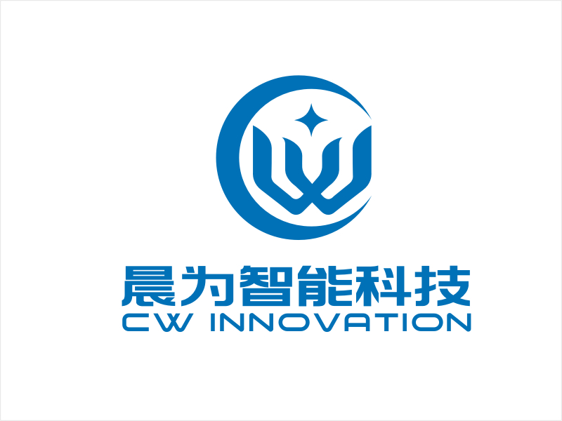 梁宗龍的晨為智能科技 CW Innovationlogo設(shè)計