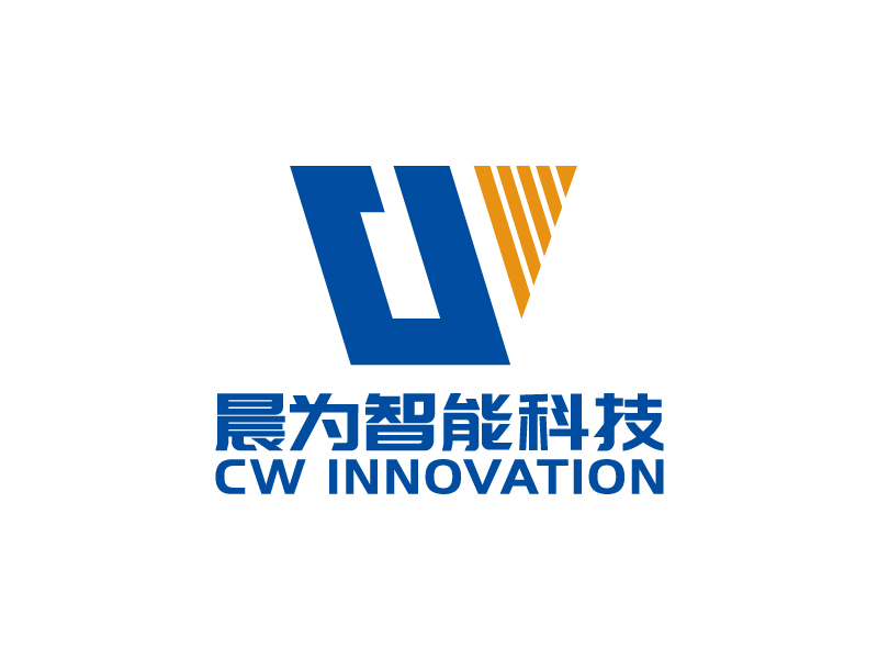 葉美寶的晨為智能科技 CW Innovationlogo設(shè)計