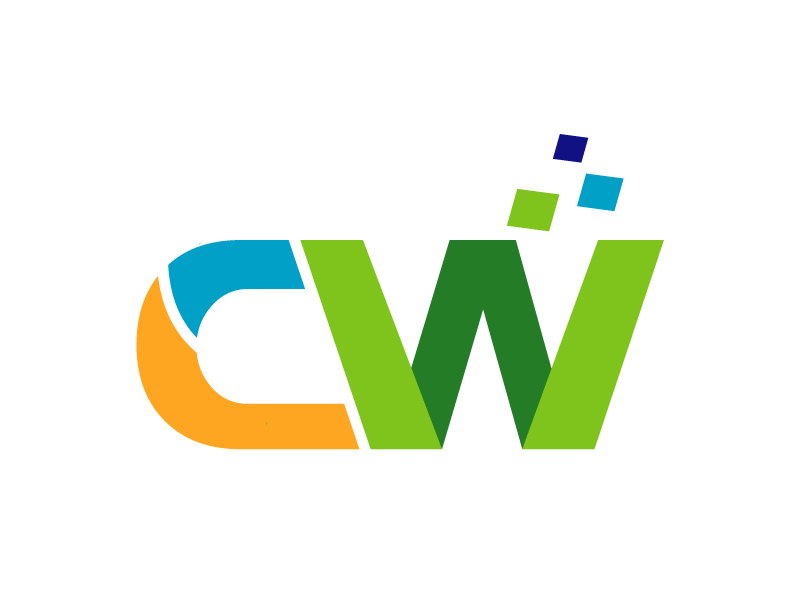 楊振芬的晨為智能科技 CW Innovationlogo設(shè)計