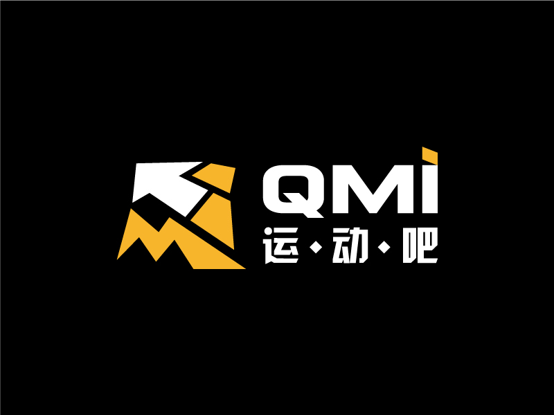 葉美寶的QMIsport全民健身logo設(shè)計