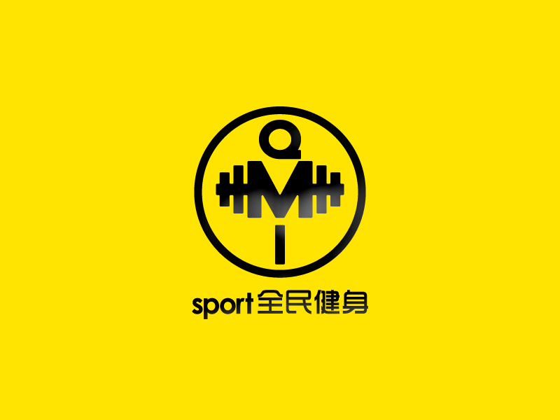 馬丞的QMIsport全民健身logo設(shè)計