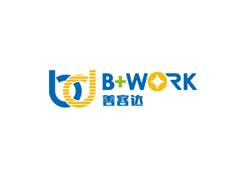 馬丞的B+WORK  善客達logo設計