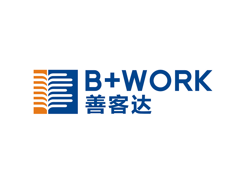 吳世昌的B+WORK  善客達logo設計