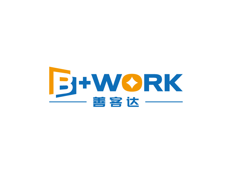 王濤的B+WORK  善客達logo設計