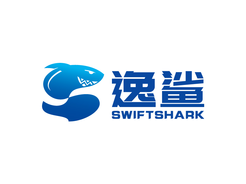 葉美寶的逸鯊swiftsharklogo設計