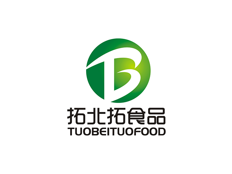 周都響的拓北拓食品logo設計